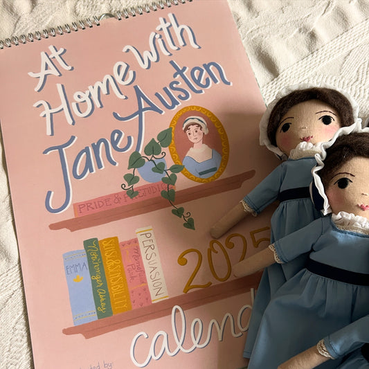 At Home With Jane Austen 2026 Wall Calendar