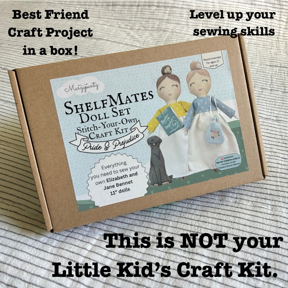 ShelfMates Craft Kit - Pride and Prejudice Dolls