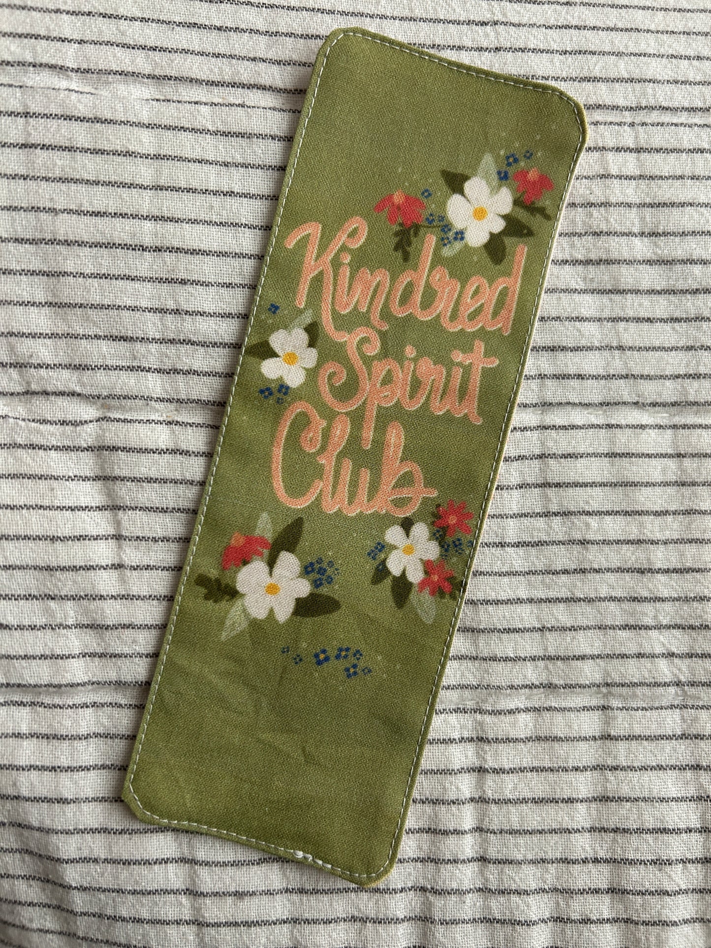Kindred Spirit Club Anne of Green Gables Book Mark / Cloth bookmark literary gift