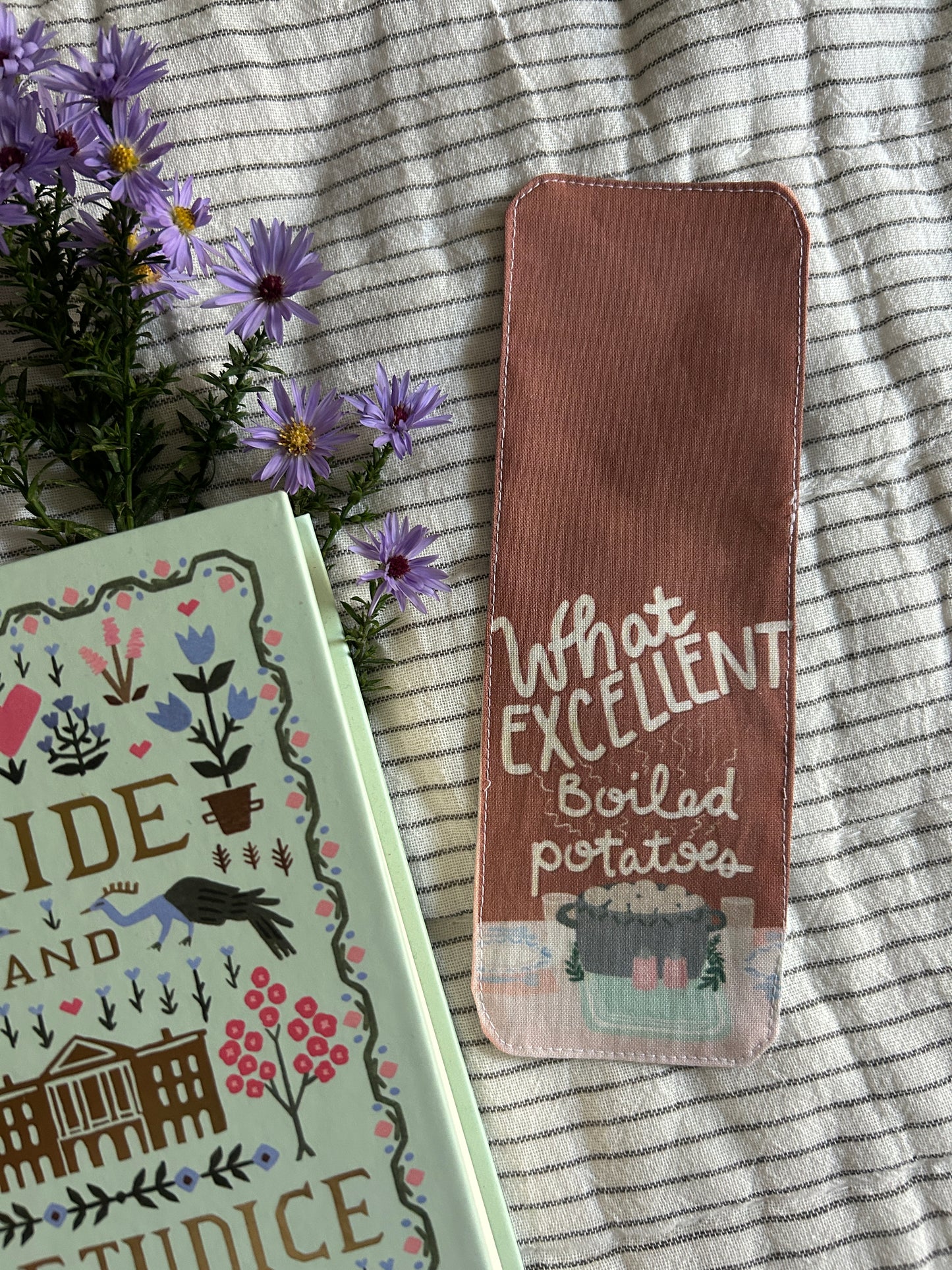 Cloth Jane Austen Book Marks