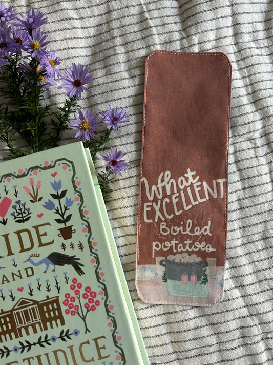 Cloth Jane Austen Book Marks