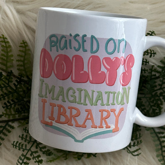 Dolly Parton Imagination Library Coffee Mug / 11oz. / bookworm