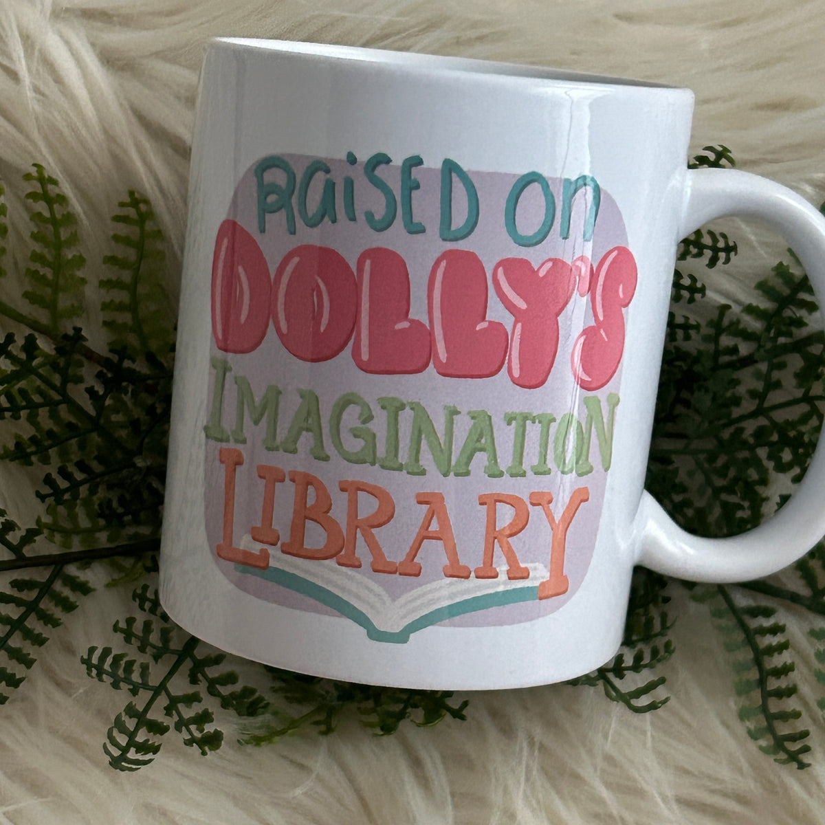 Dolly Parton Imagination Library Coffee Mug / 11oz. / bookworm