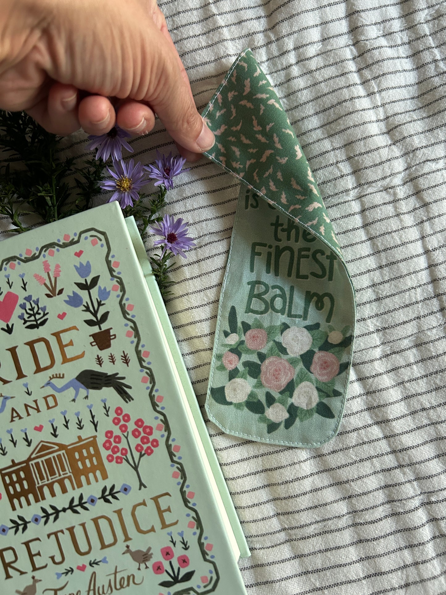 Cloth Jane Austen Book Marks